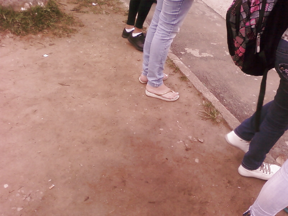 Feet in flip flop #13637160
