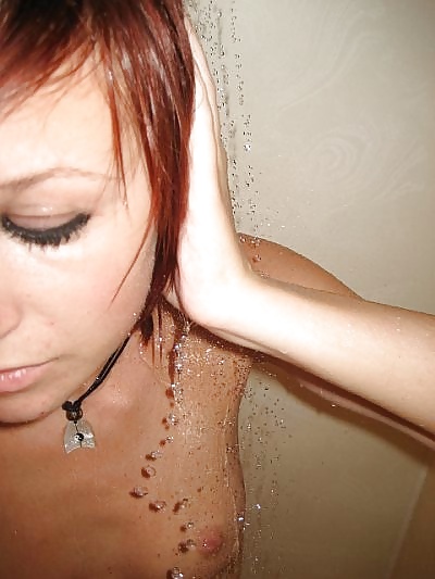 Cool brunette in the bathroom with the camera. #12181745