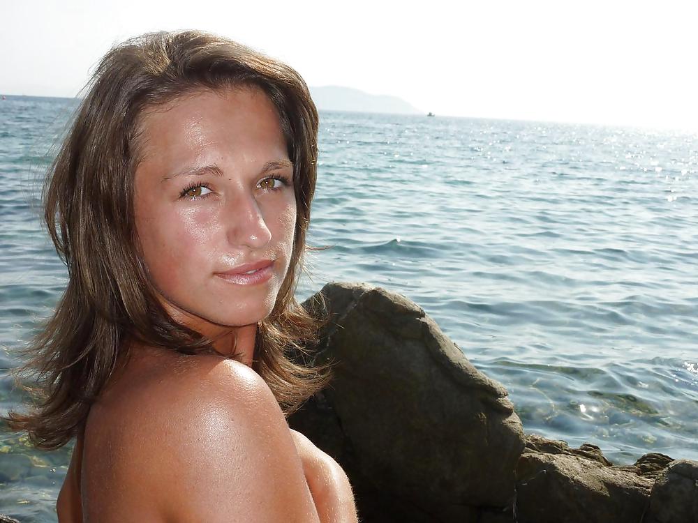 Having a good time at the beach #17113800