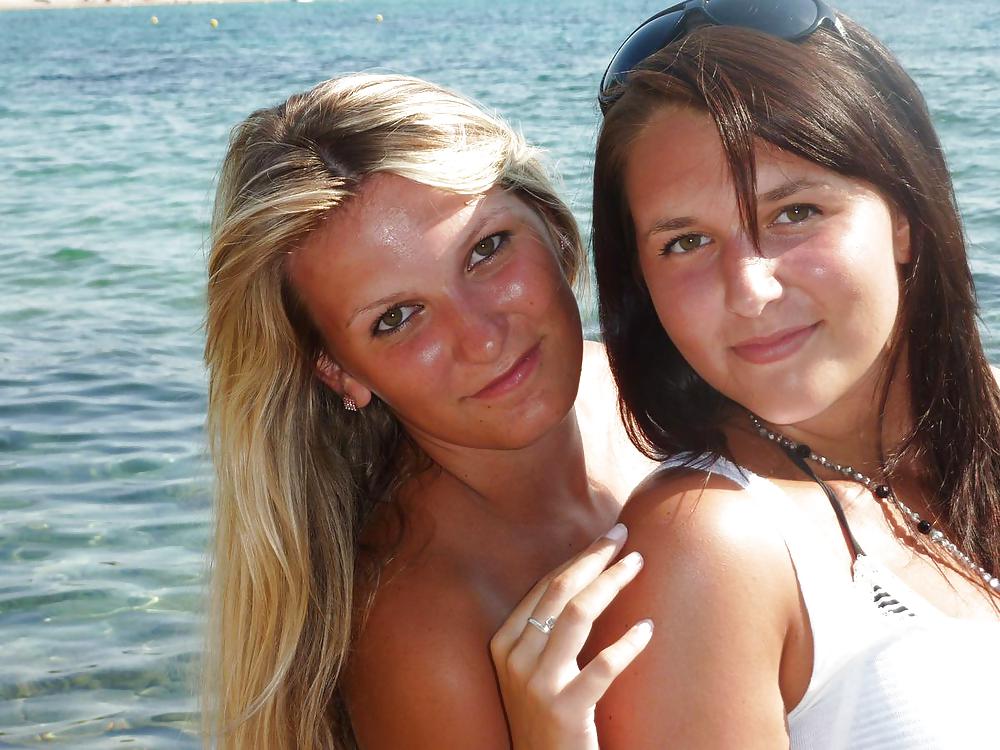 Having a good time at the beach #17113814