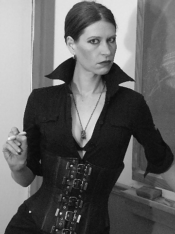 Femdom - Mistress - Diva  Blouse Collar Turned UP #17137954