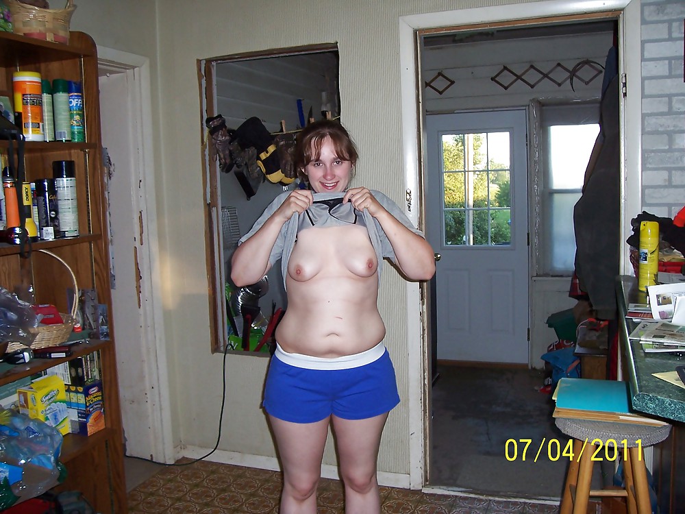 Topless and flashing my tits. do you like them? #8141829