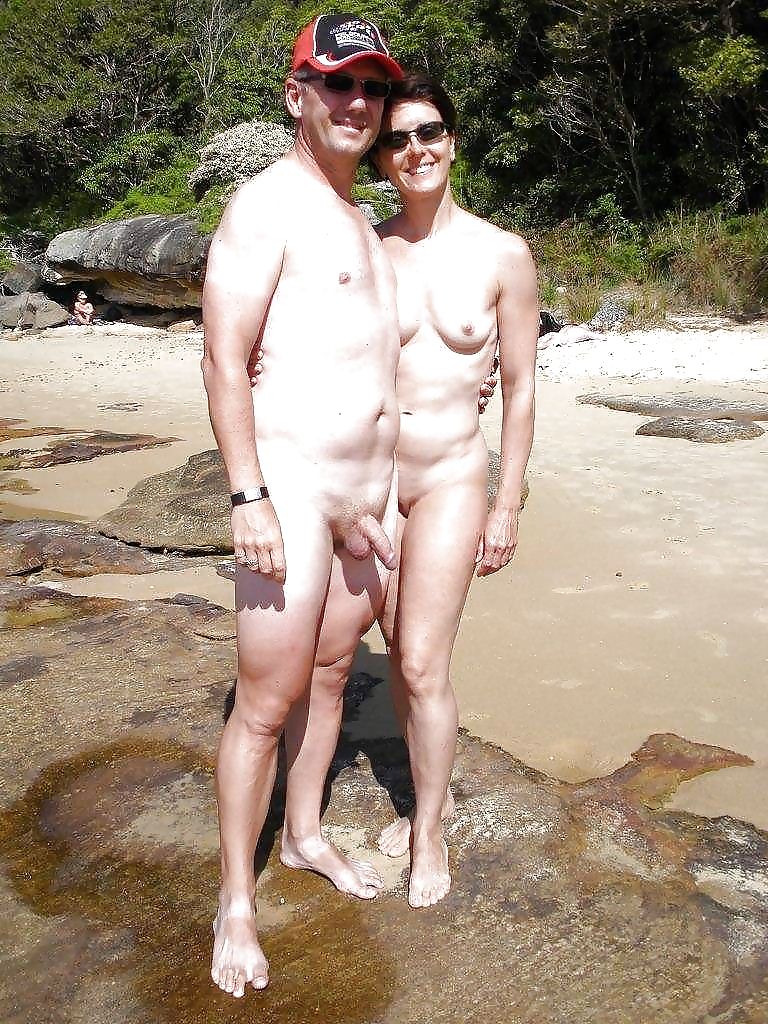 Couples Standing Naked Together  #1335662