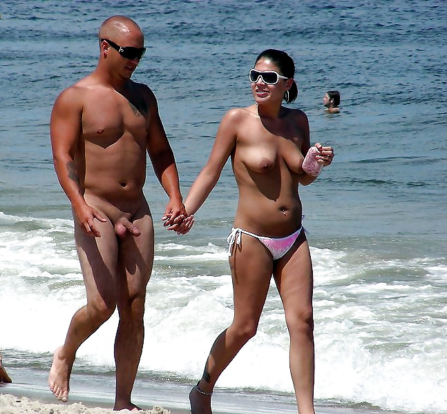 Couples Standing Naked Together  #1336083