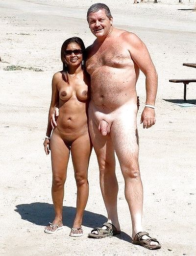 Couples Standing Naked Together  #1336214