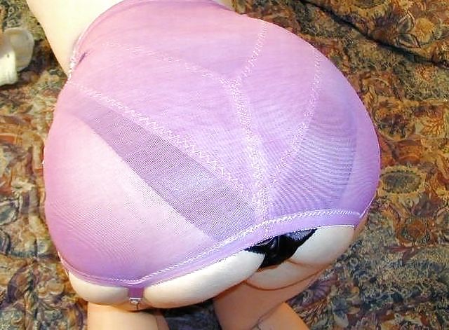 Rear-View of open bottom Girdles 1 #15478061