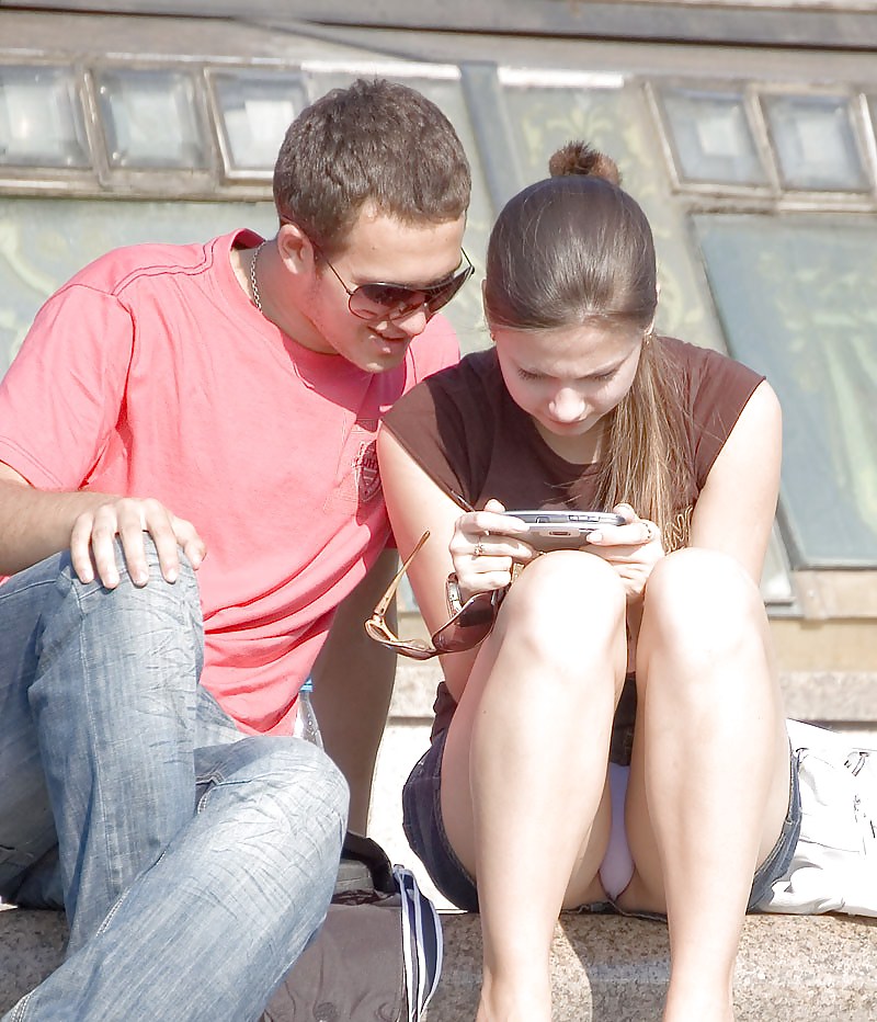 Upskirt Caught On Camera With A Camera #8351615