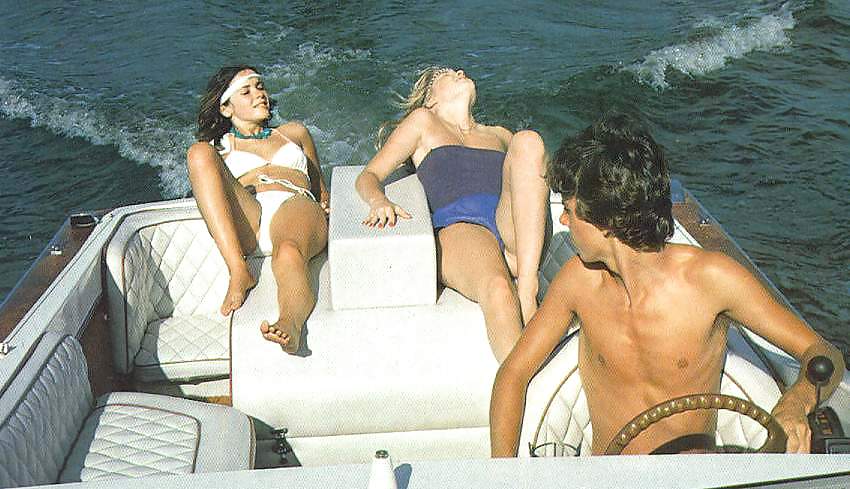Shauna Grant in action on a boat #7196664