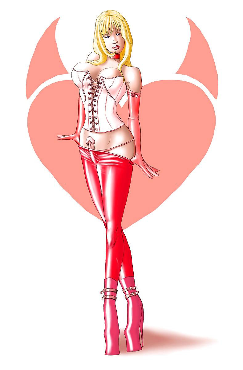 Feminization and sissy toons II, realy girly!! #3233693