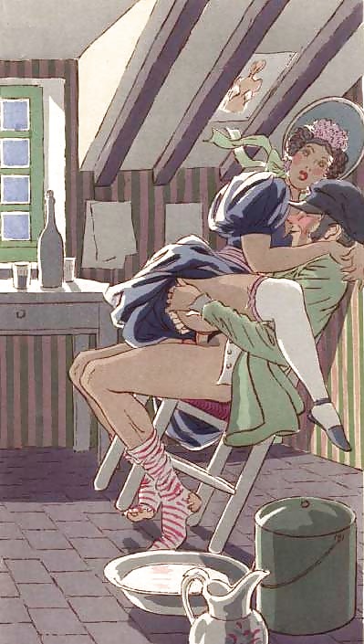 Vintage erotic art #2697403