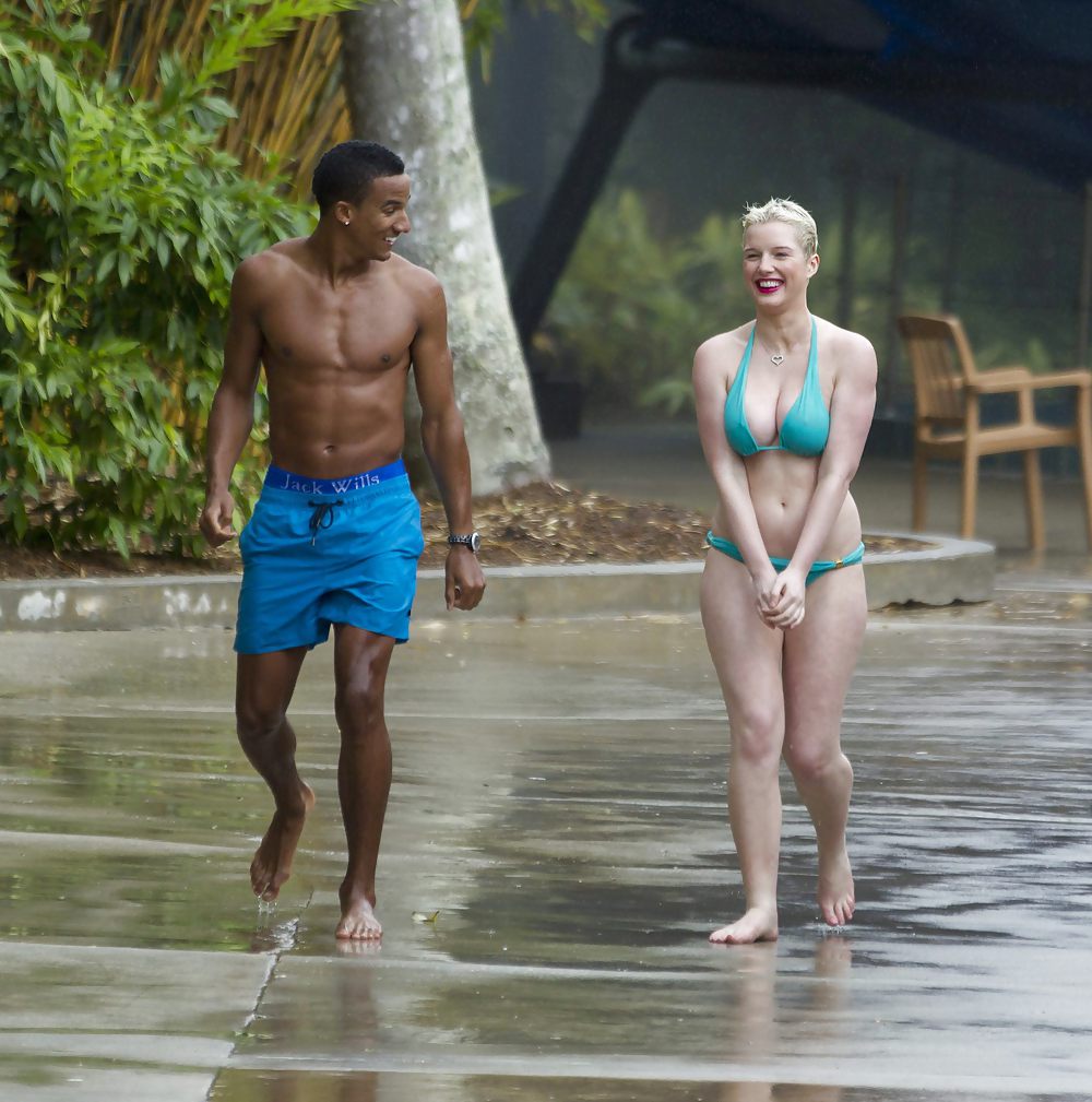 Helen Flanagan bikini HQ (ass shot and hint of nip slip) #4951380
