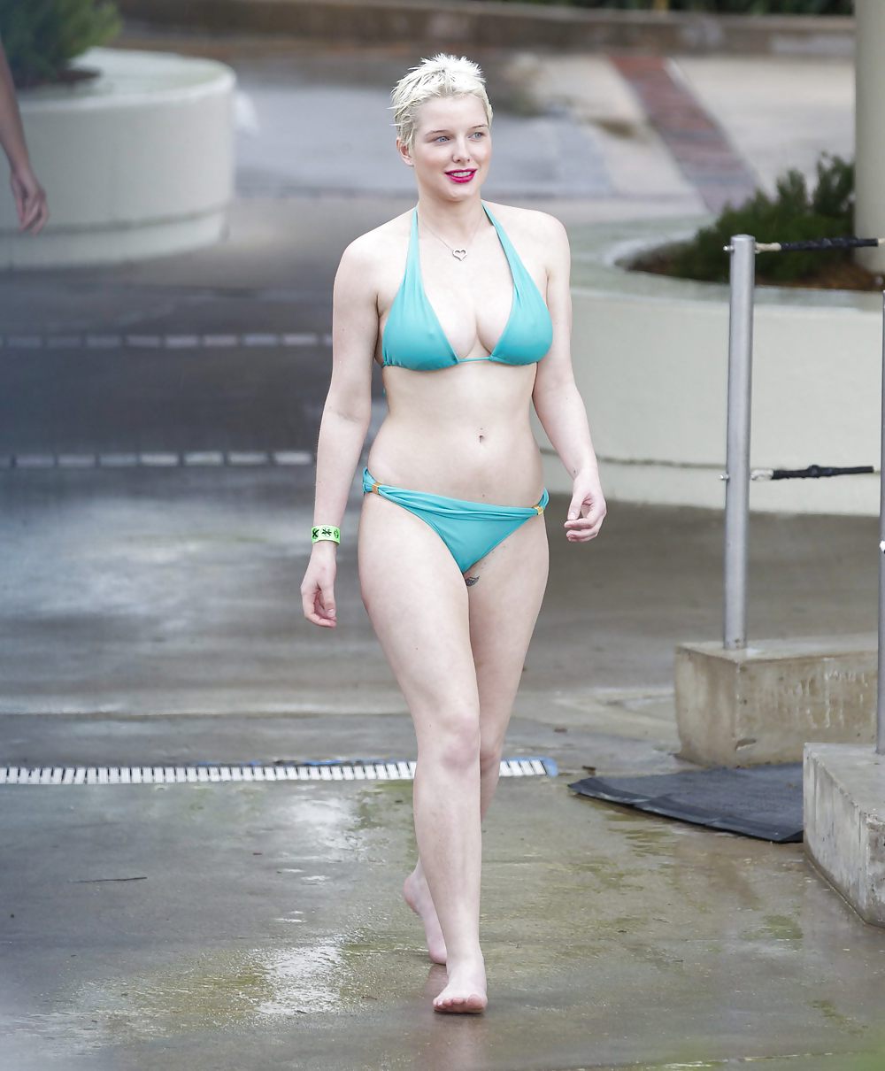 Helen Flanagan bikini HQ (ass shot and hint of nip slip) #4951542
