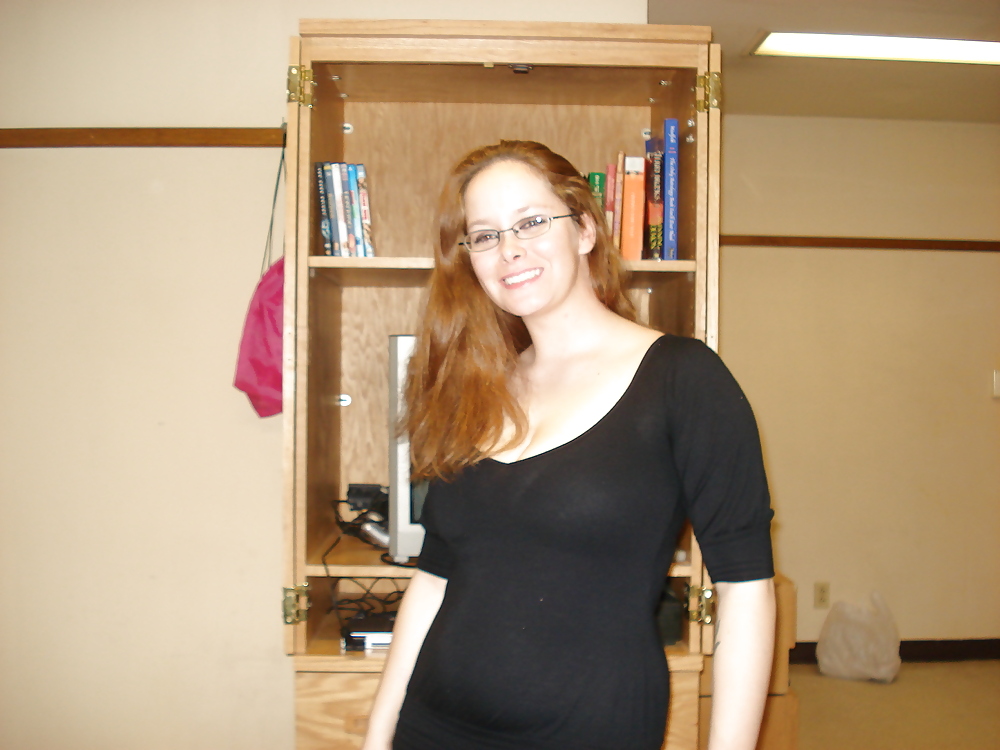 Redhead with glasses posing - N. C.  #2128913