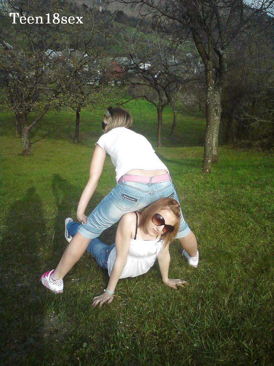 18yo Teens outdoors #4457497