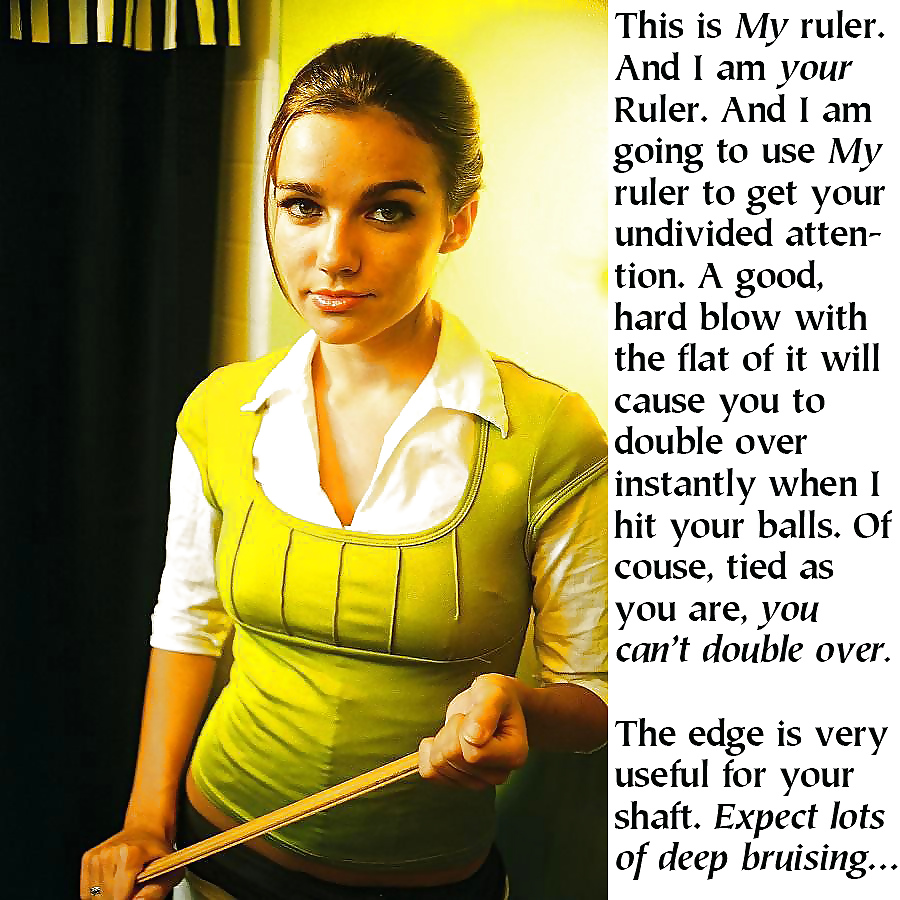 Additional femdom captions #15399827