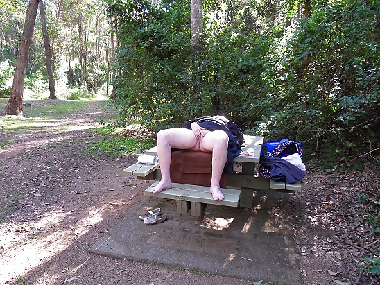 Flashing and playing in public #13744960