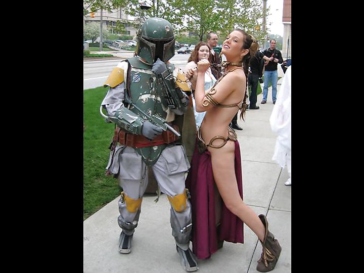 Star Wars Slave Leia Dressed and Undressed Gallery 1 #37388257