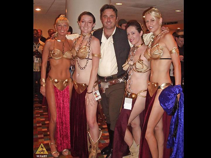 Star Wars Slave Leia Dressed and Undressed Gallery 1 #37388307