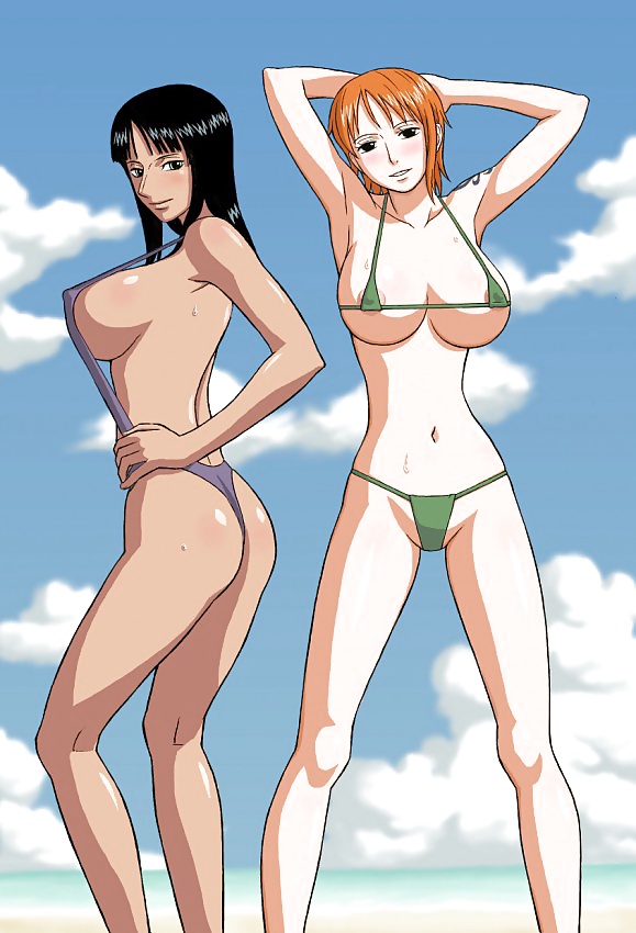 Nami & Nico Robin having fun on the Going Merry #39415667