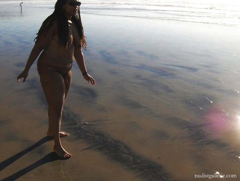 Black Girls at the Beach: Nudists and Exhibitionists #27814364