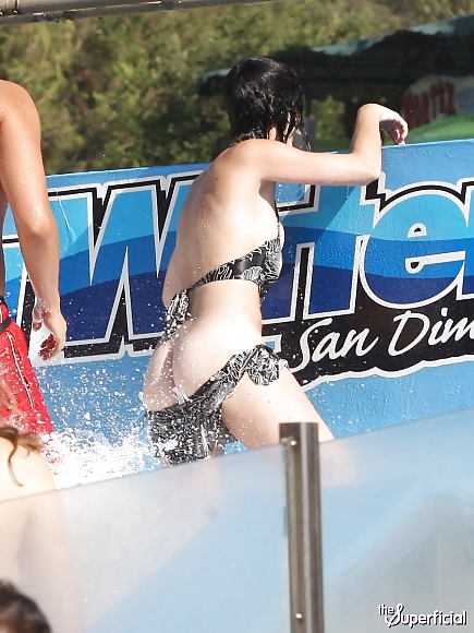 The power of waves. Bikini oops. #23886442