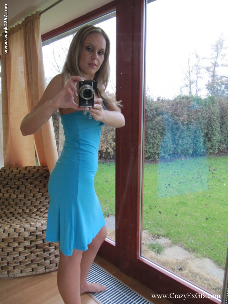 Adorable babe Candra Smith stripping in front of the mirror #51823280