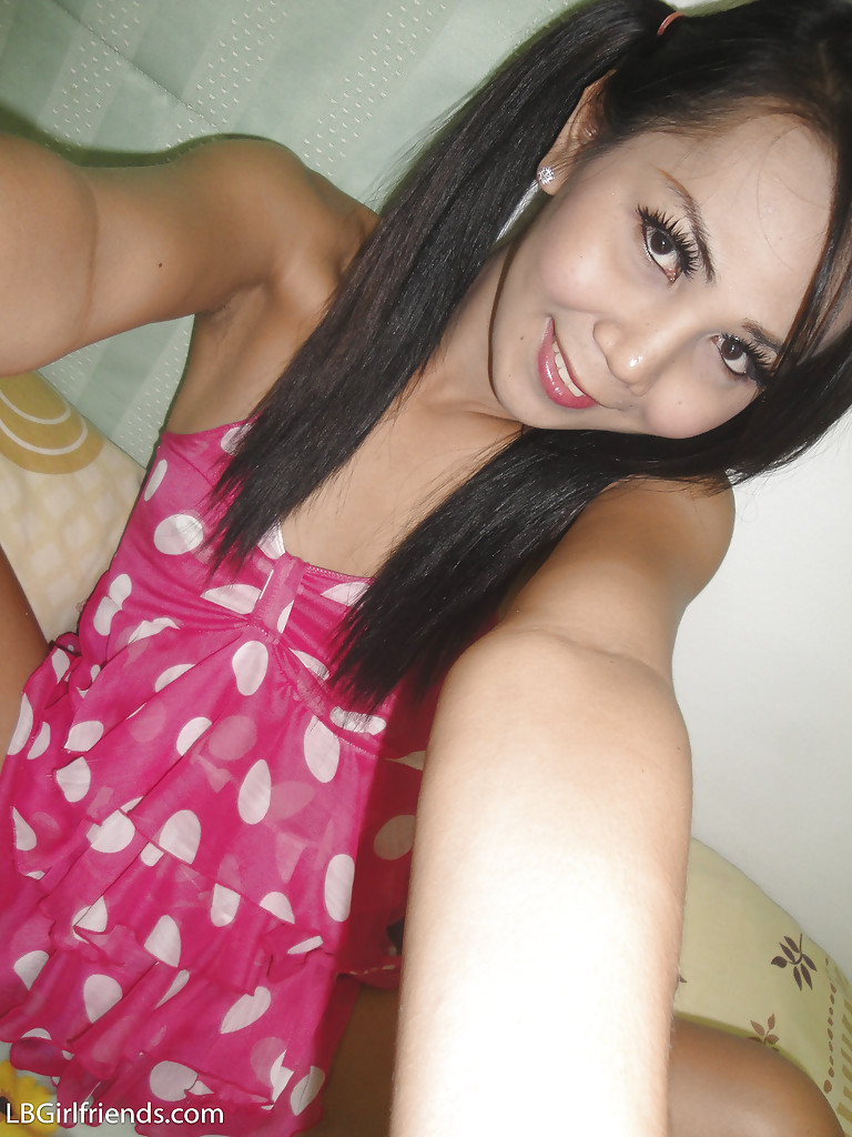 Cute young Asian shemale Joon showing us everything under her dress #51242587
