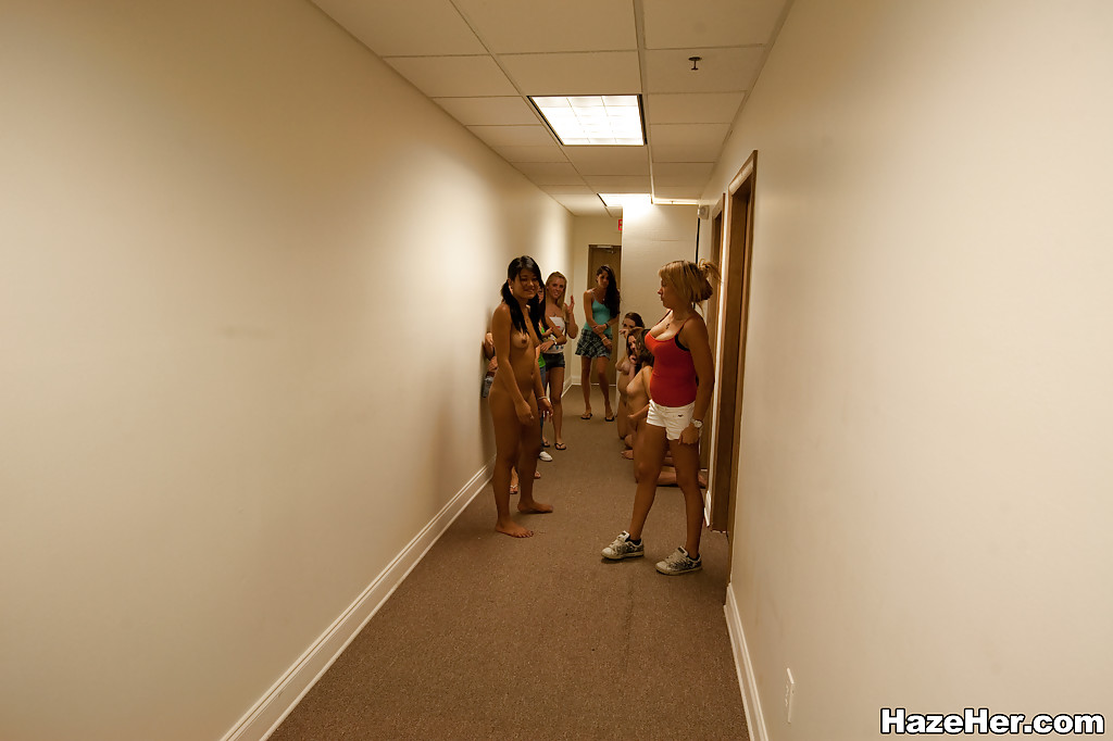 Reality lesbians are taking part in a coed party while naked #50352449