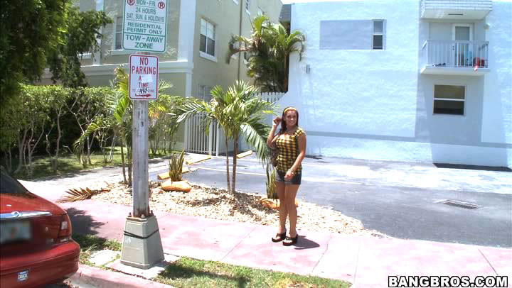 Soon to find out that she is there waiting for her boyfriend to catch up to her, #67704246