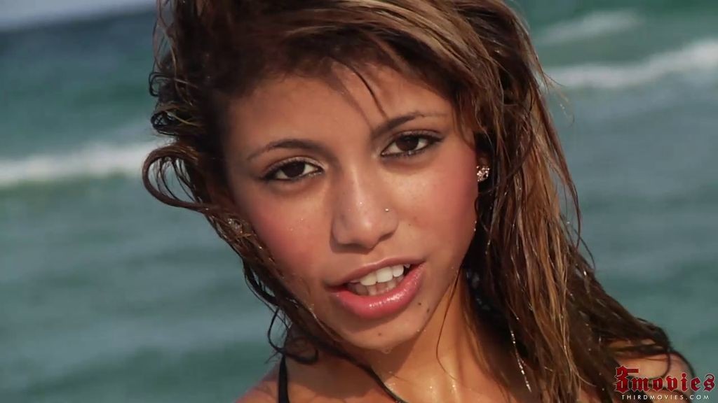 Petite chica Veronica Rodriguez in a tiny bikini #72256626