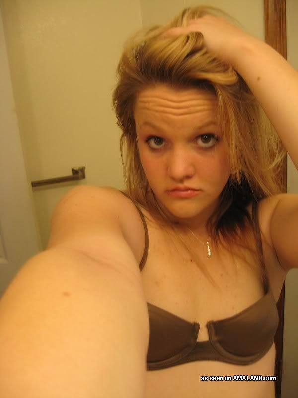Compilation of a blonde babe stripping while camwhoring #75695271