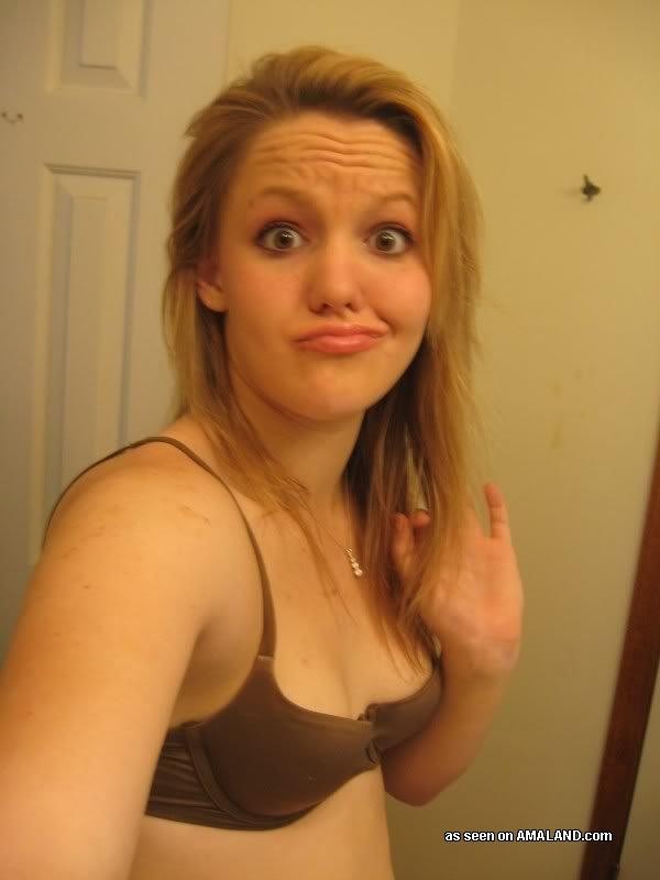 Compilation of a blonde babe stripping while camwhoring #75695275