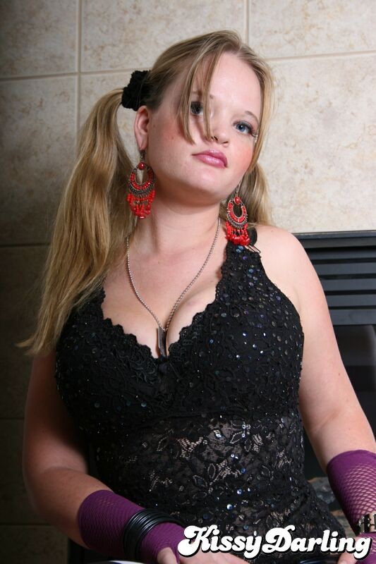 Kissy stripping seductively and playing with her big jugs #72346823