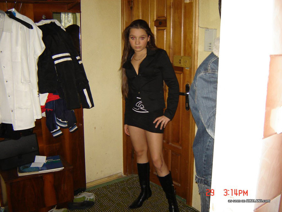 Latina roommates camwhoring in their undies #77958391