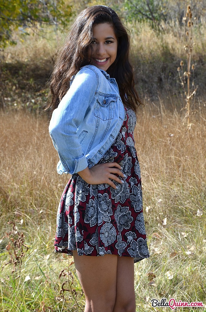 Bella poses in the field #72465698