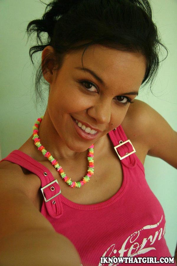 Cute latina teen babe posing naked and showing her pussy #77971468