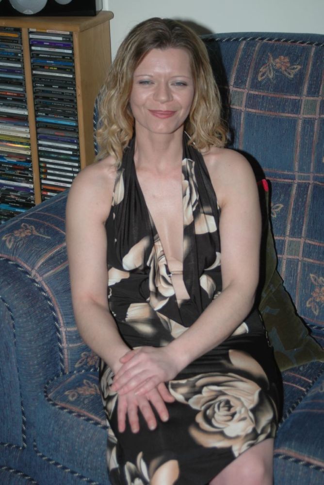 Horny Drunk Blonde House Wife Spreads Her Tight Shaven Pussy #77647957