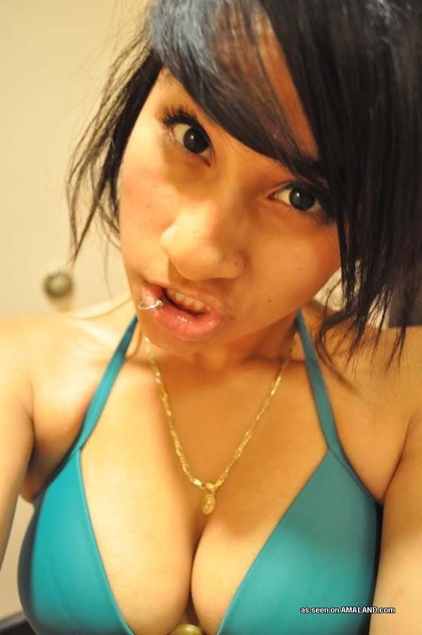 Amateur busty mulatto bikini honey #77956551