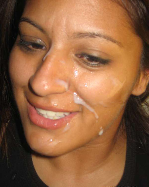 Collection of Latina cocksuckers with one of them getting a cum facial #77960102