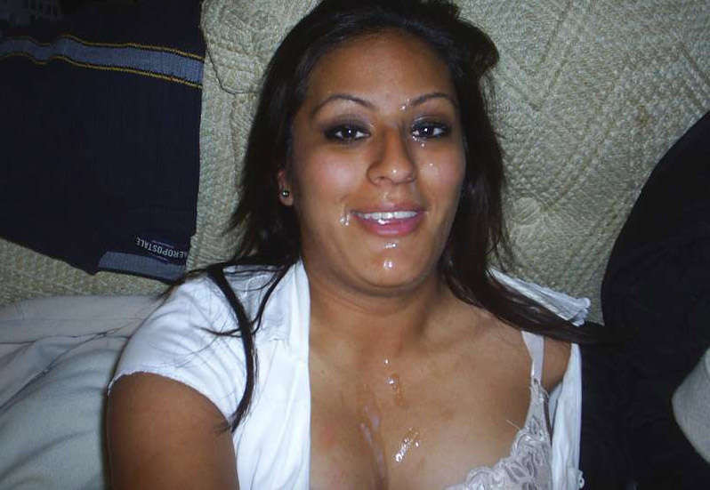 Collection of Latina cocksuckers with one of them getting a cum facial #77960105