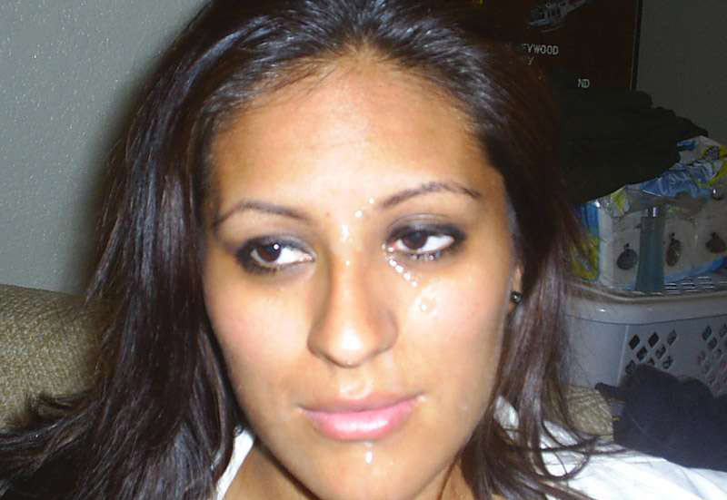 Collection of Latina cocksuckers with one of them getting a cum facial #77960123