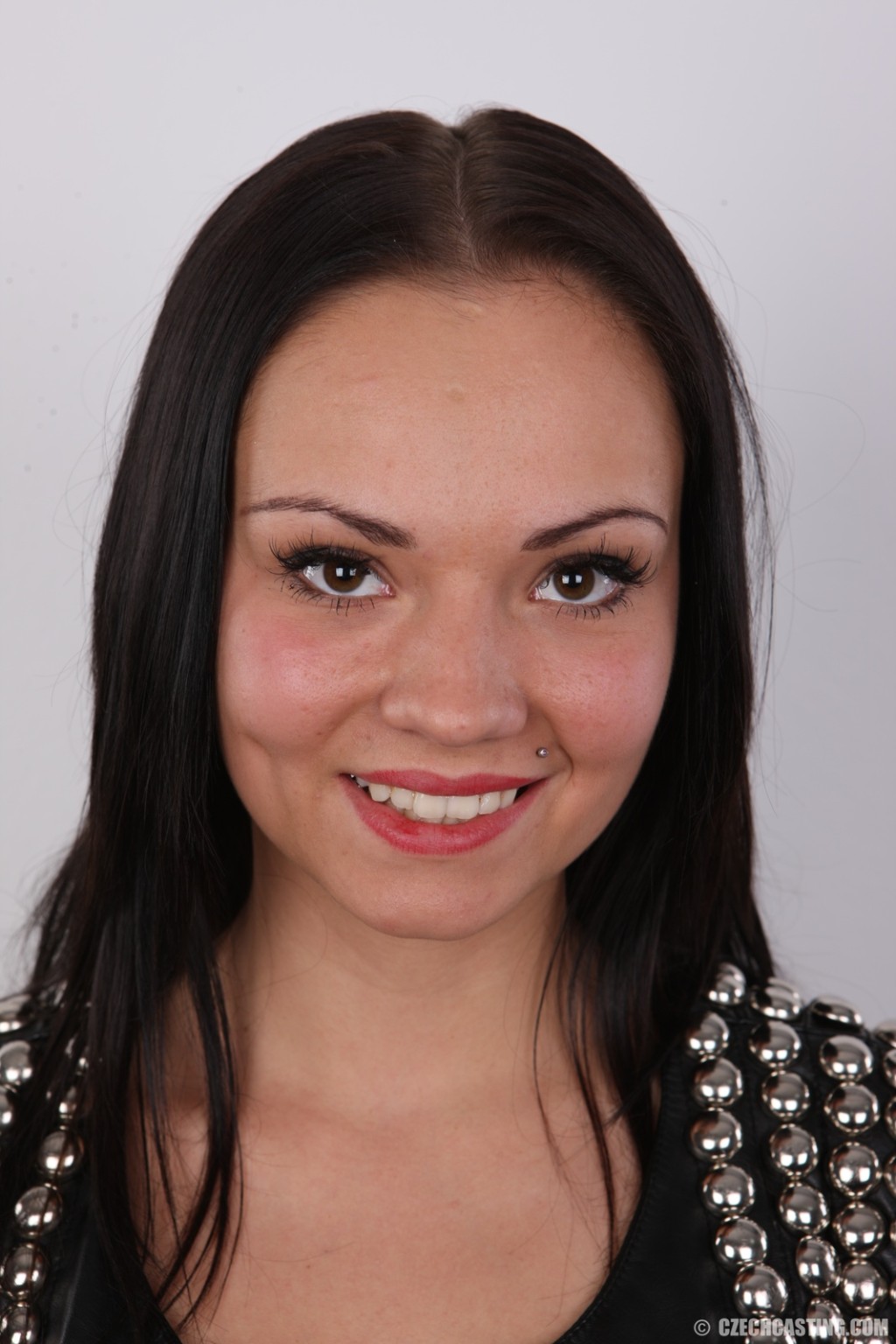 Petite brunette in casting session #67187838