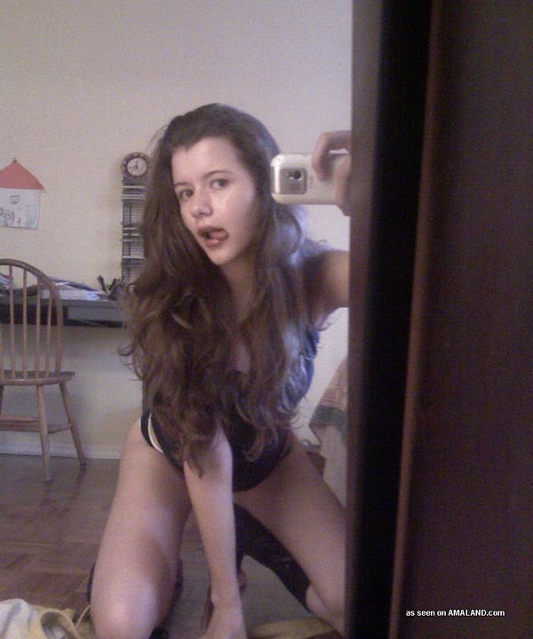 Various girlfriends self-shooting in front of the mirror #67840686