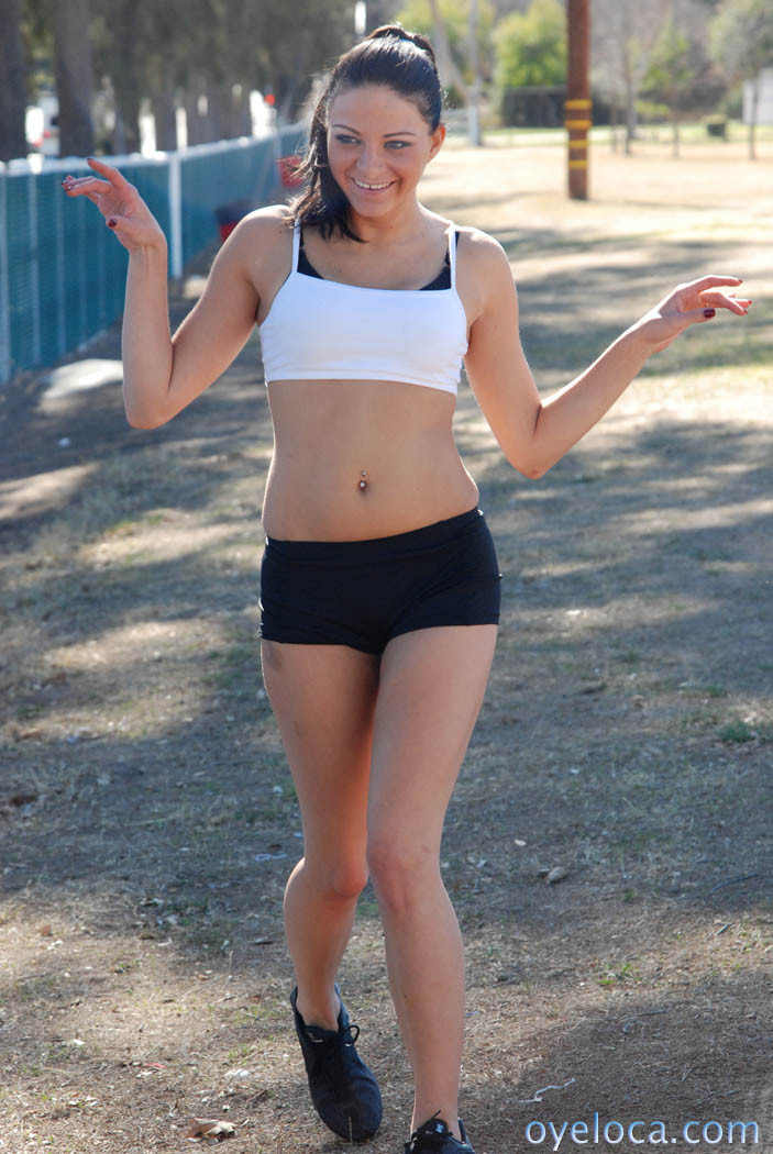 Sexy Latina is picked up in a park and fucked outdoors #77975642