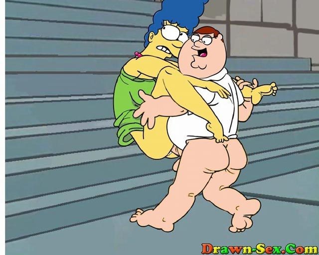Marge Simpson getting slammed hard with great dildo #69651407