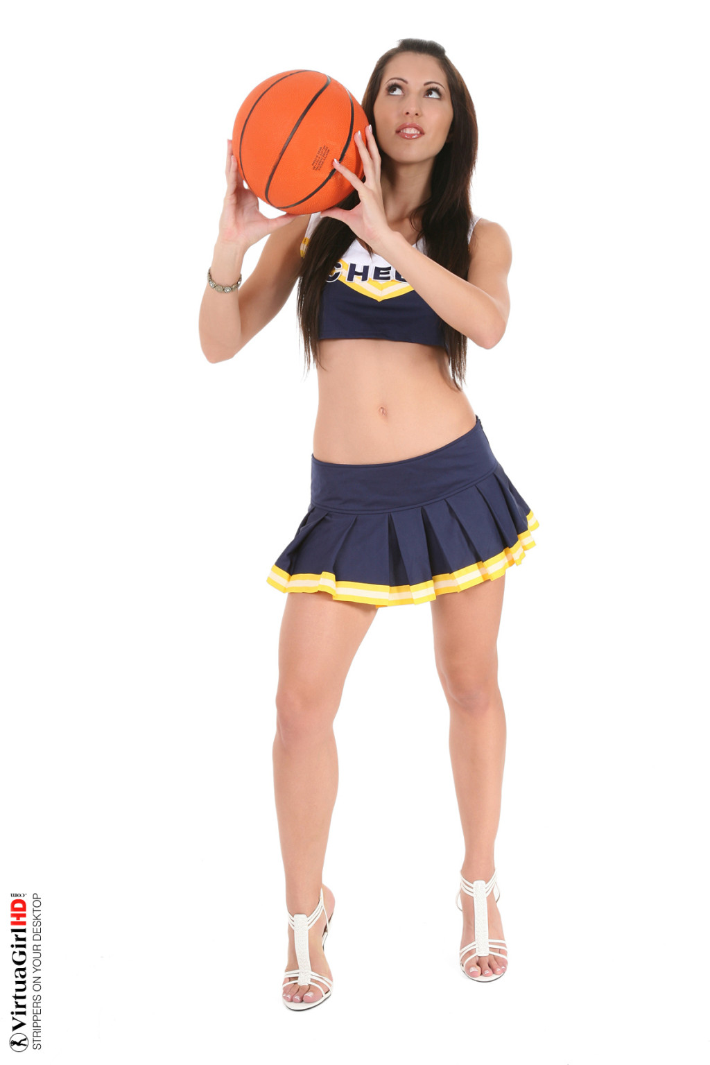 Stop watching pictures and get Playful Ann stripping on your desktop #71065503