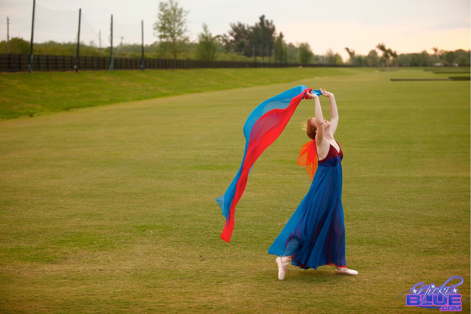 I am doing ballet in the grass. In These photos you get to see #67903964