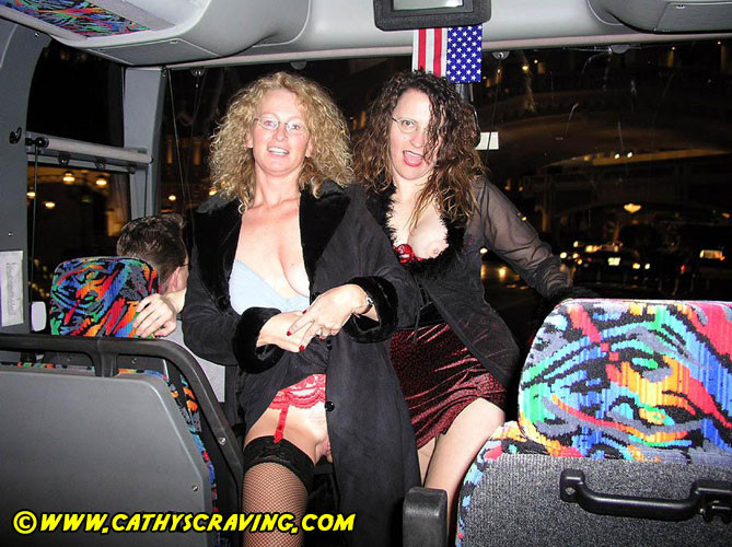 No telling what is going to happen on the bus #67851551