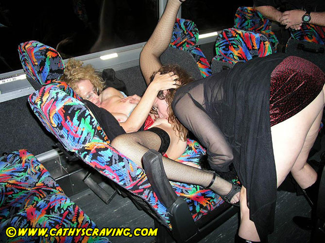 No telling what is going to happen on the bus #67851651