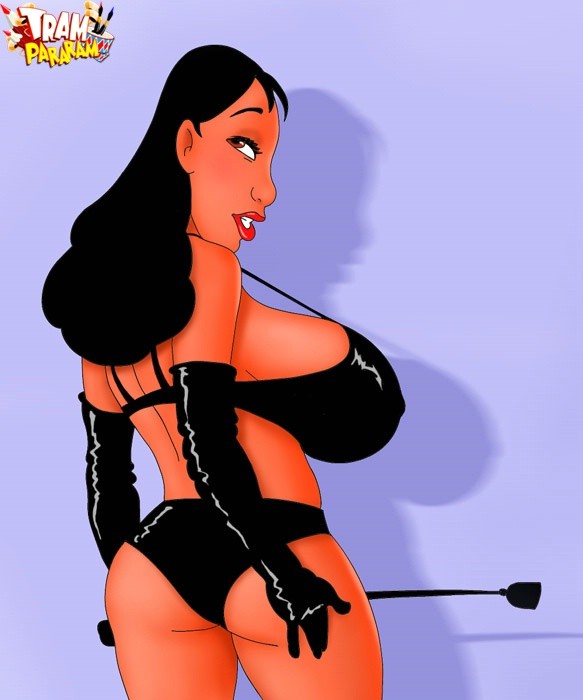 The Simpsons and Mulan in Latex #69437299